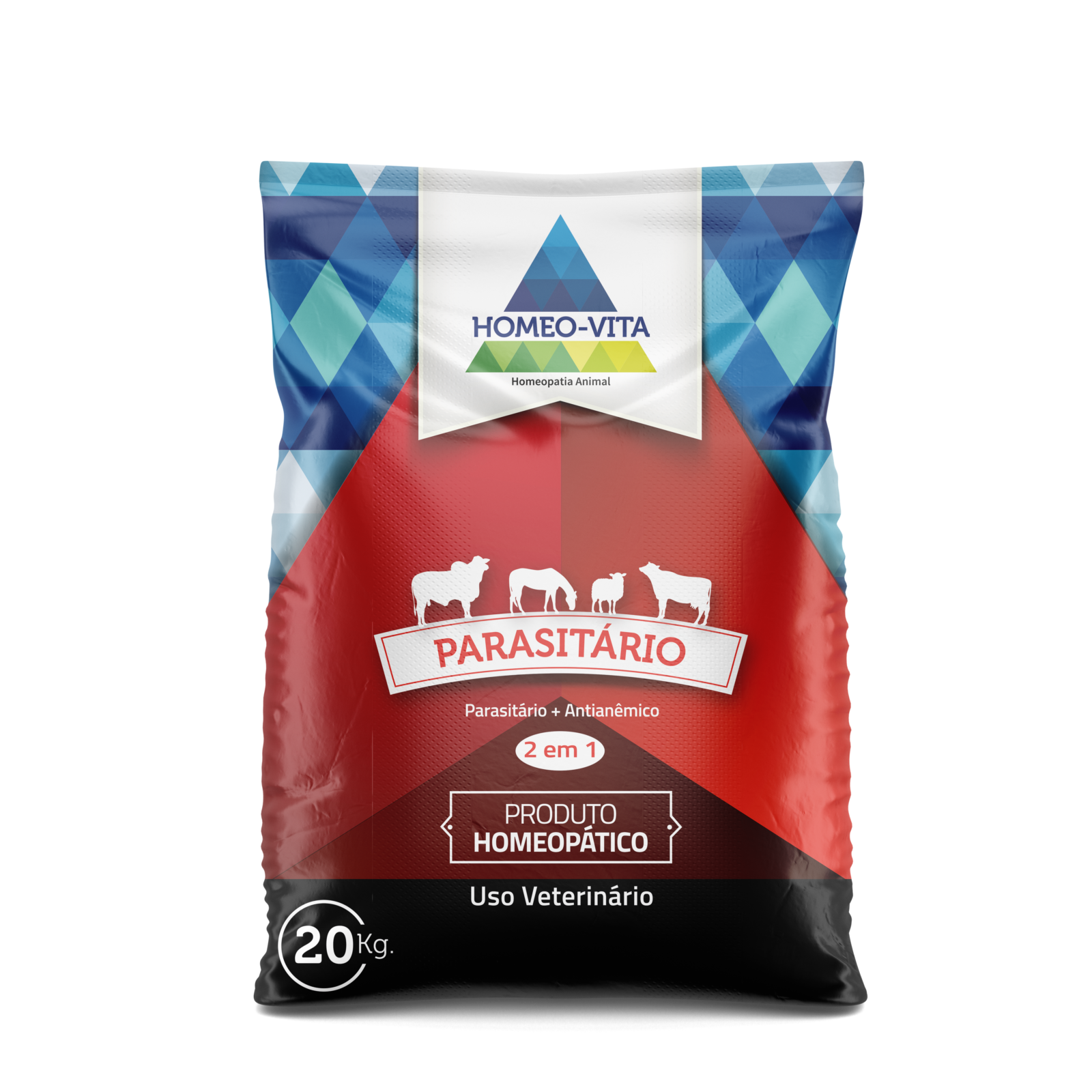 Homeo-Vita Parasitário, produto de homeopatia animal